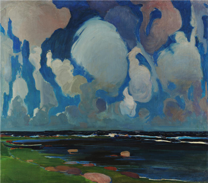 康拉德·克日扎诺夫斯基（Konrad Krzyżanowski，波兰画家） _芬兰的云（超高清像素作品）
