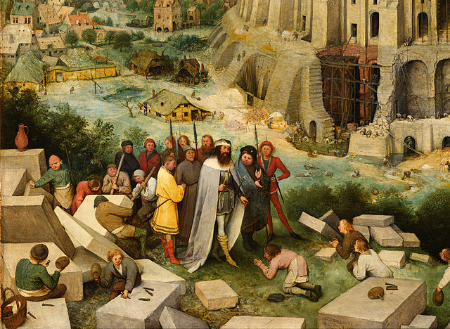 老彼得·勃鲁盖尔（Bruegel Pieter）作品-The Tower of Babel 1（超高清作品）