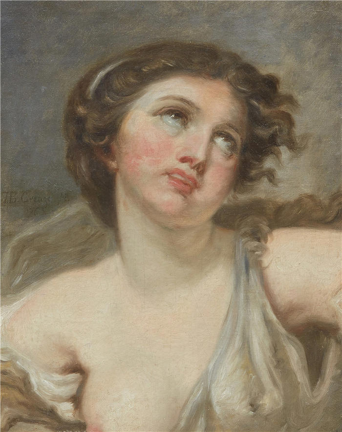 让-巴蒂斯特·格鲁兹(Jean-Baptiste Greuze,法国画家)高清作品-《纯真 (1763)》