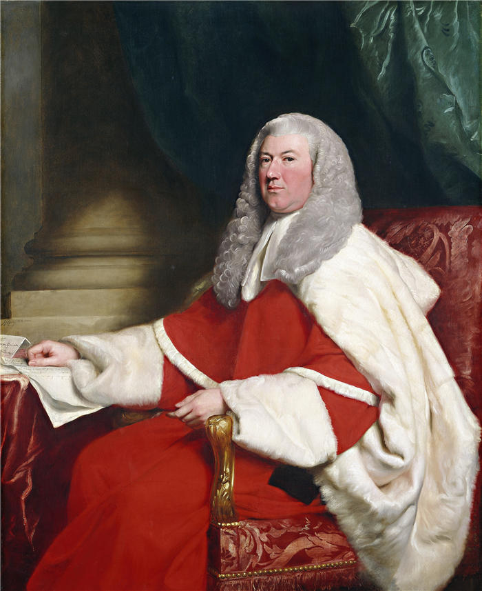 约翰·辛格尔顿·科普利 (John Singleton Copley，美国画家)高清作品-《格雷厄姆男爵 (1804)》