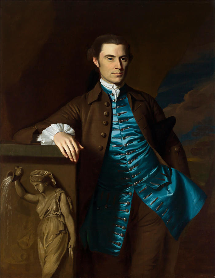 约翰·辛格尔顿·科普利 (John Singleton Copley，美国画家)高清作品-《赛迪斯·伯尔 (1758–60)》