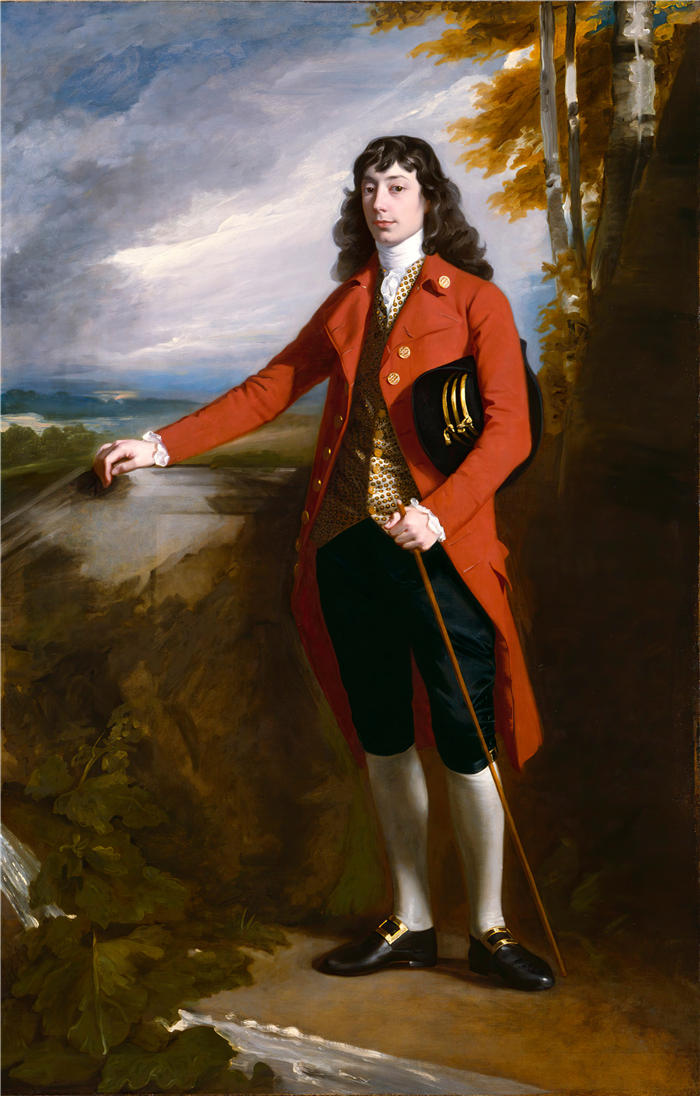 约翰·辛格尔顿·科普利 (John Singleton Copley，美国画家)高清作品-《乔治·布恩·鲁佩尔 (1779)》