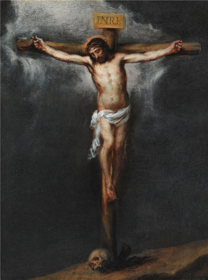 巴托洛梅·埃斯特班·穆里略（Bartolomé Esteban Murillo，西班牙画家）高清作品-《受难》