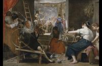 前500幅世界名画-委拉斯开兹《纺织女》