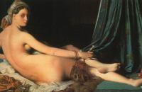 前500幅世界名画-安格尔作品《大宫女》