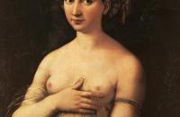 前500幅世界名画-《年轻女子像》 拉斐尔作品赏析