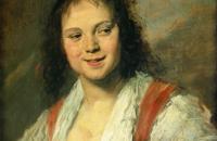 前500幅世界名画-荷兰画家弗兰斯·哈尔斯《吉普赛女郎》欣赏