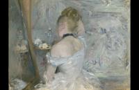 前500幅世界名画-贝尔特 · 莫里索《梳妆台前的女子》