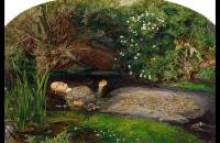 前500幅世界名画-约翰 · 米莱《奥菲利亚》作品欣赏