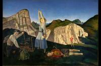 前500幅世界名画-巴尔蒂斯《山》