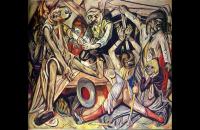 前500幅世界名画-马克斯·贝克曼 《夜晚》