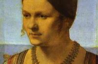前500幅世界名画-阿尔布雷希特·丢勒 《一个年轻的威尼斯女人的肖像》