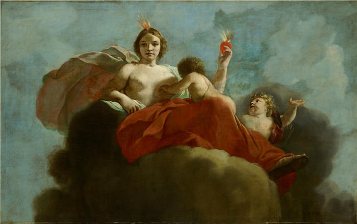 杰拉德·德·莱雷瑟(Gerard de Lairesse,荷兰画家)高清作品-《明爱》