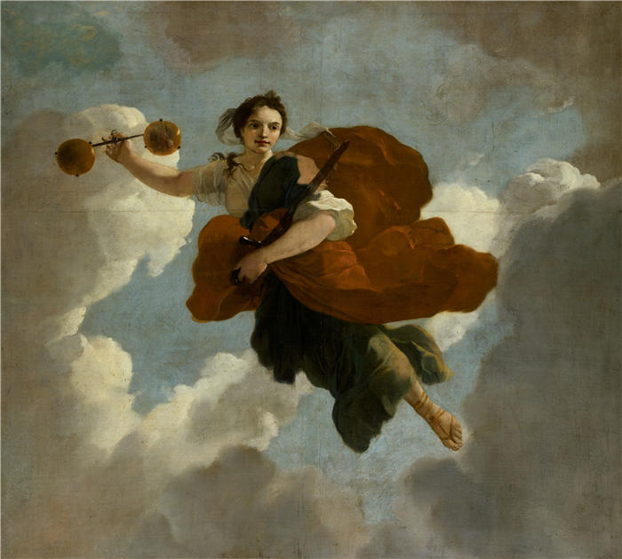 杰拉德·德·莱雷瑟(Gerard de Lairesse,荷兰画家)高清作品-《贾斯蒂亚》