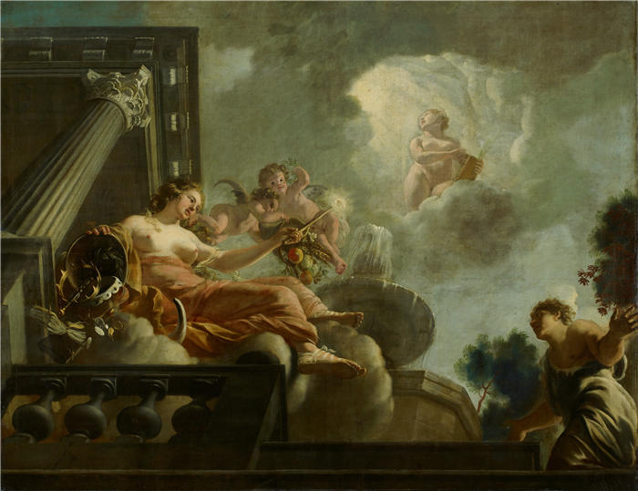 杰拉德·德·莱雷瑟（Gerard de Lairesse，荷兰画家）高清作品-《宗教开始了 (1665 – 1685)》