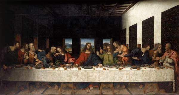 前100幅世界名画（三十九）-《最后的晚餐》 达芬奇