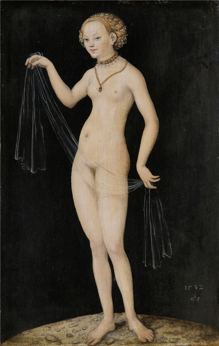 老卢卡斯·克拉纳赫(Lucas Cranach the Elder,德国画家)高清作品-《金星 (1532)》