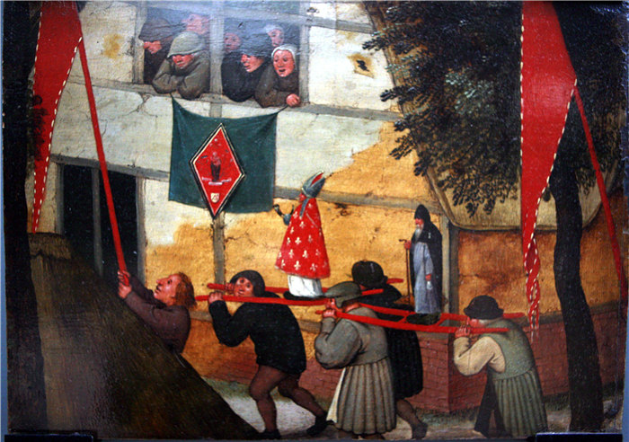 小彼得·勃鲁盖尔（Pieter Brueghel the Younger）-Procession高清下载