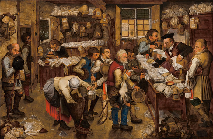 小彼得·勃鲁盖尔（Pieter Brueghel the Younger）-税收官办公室