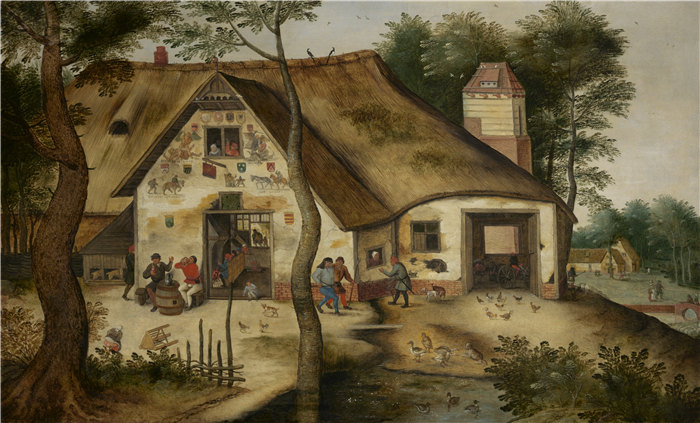 小彼得·勃鲁盖尔(Pieter Brueghel the Younger)-欧伯格圣米歇尔酒店