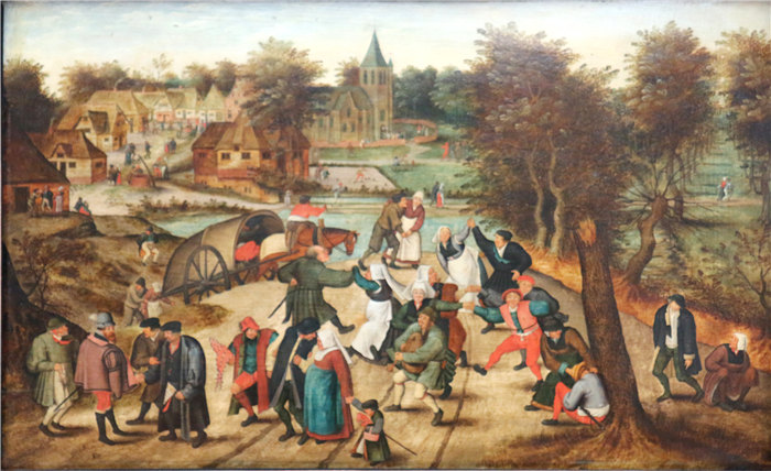 小彼得·勃鲁盖尔（Pieter Brueghel the Younger）-朝圣归来