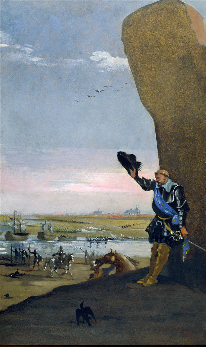 圣哥达·维尔纳(Gotthard Werner ,瑞典,1837–1903)-新墨西哥州下层大厅的拟议装饰 Stångebro 战役(1889 年)