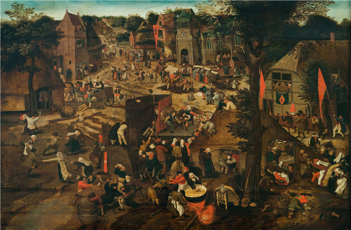 小彼得·勃鲁盖尔（Pieter Brueghel the Younger）-乡村集市