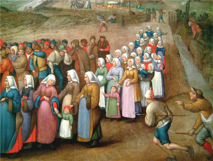 小彼得·勃鲁盖尔（Pieter Brueghel the Younger）-风景中的婚礼