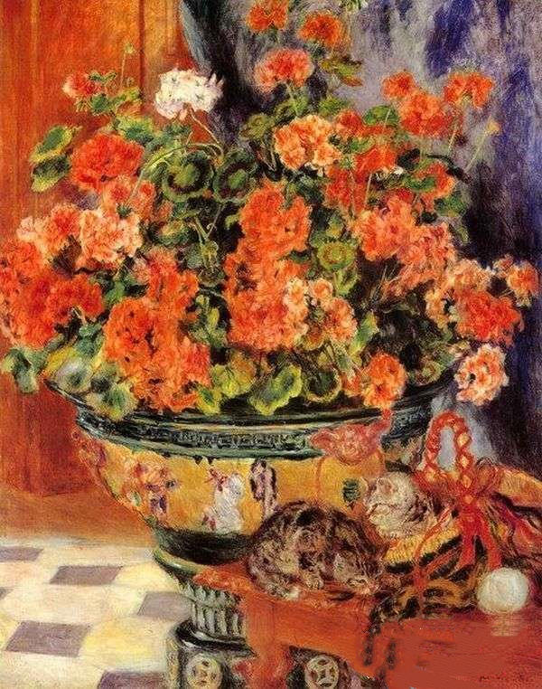 <a href=https://www.kuhw.com/e/tags/?tagid=881 target=_blank class=infotextkey>雷诺阿</a>《猫和花》 <a href=https://www.kuhw.com/e/tags/?tagid=881 target=_blank class=infotextkey>雷诺阿</a>油画作品-法国