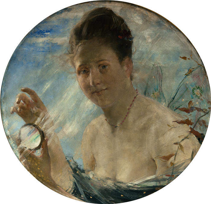 斯文·理查德·伯格(Sven Richard Bergh,瑞典画家)高清作品-《摄影(1884)》