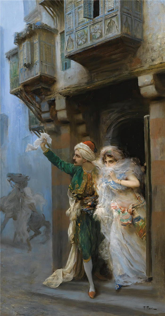 法比奥·法比（Fabio Fabbi，意大利画家）高清作品-《偷走》