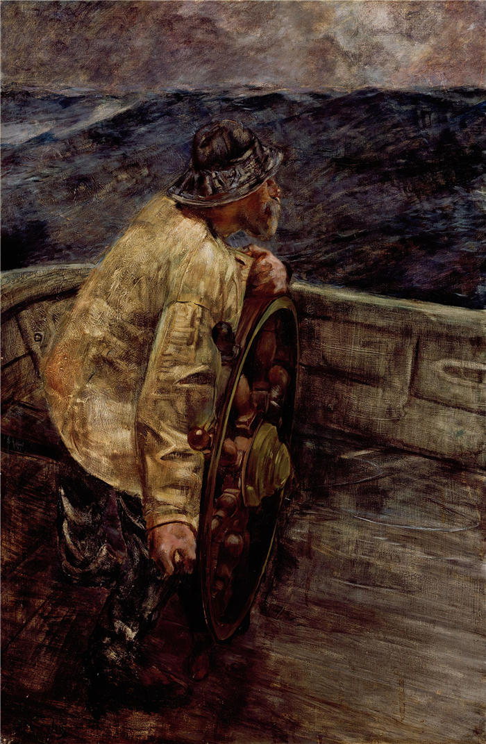 克里斯蒂安·克罗格（Christian Krohg，挪威画家）高清作品-《中表 (1898)》