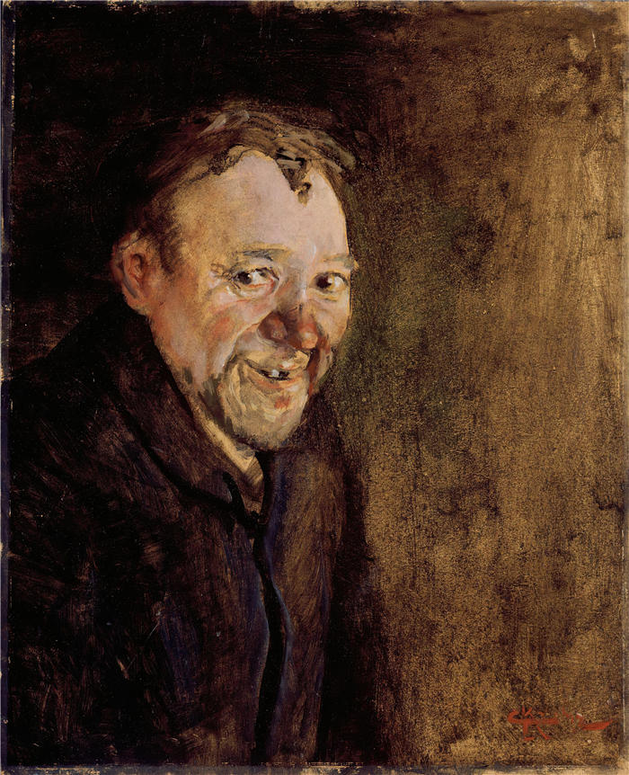 克里斯蒂安·克罗格（Christian Krohg，挪威画家）高清作品-《波特号 44 (1906)》
