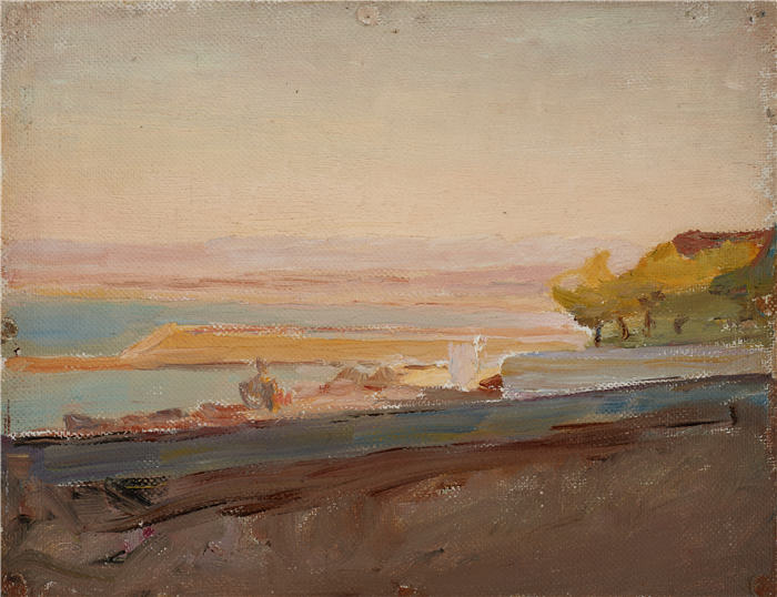 扬·恰格林斯基（Jan Ciągliński ，波兰画家）高清作品-《卡拉博纳 (1899)》