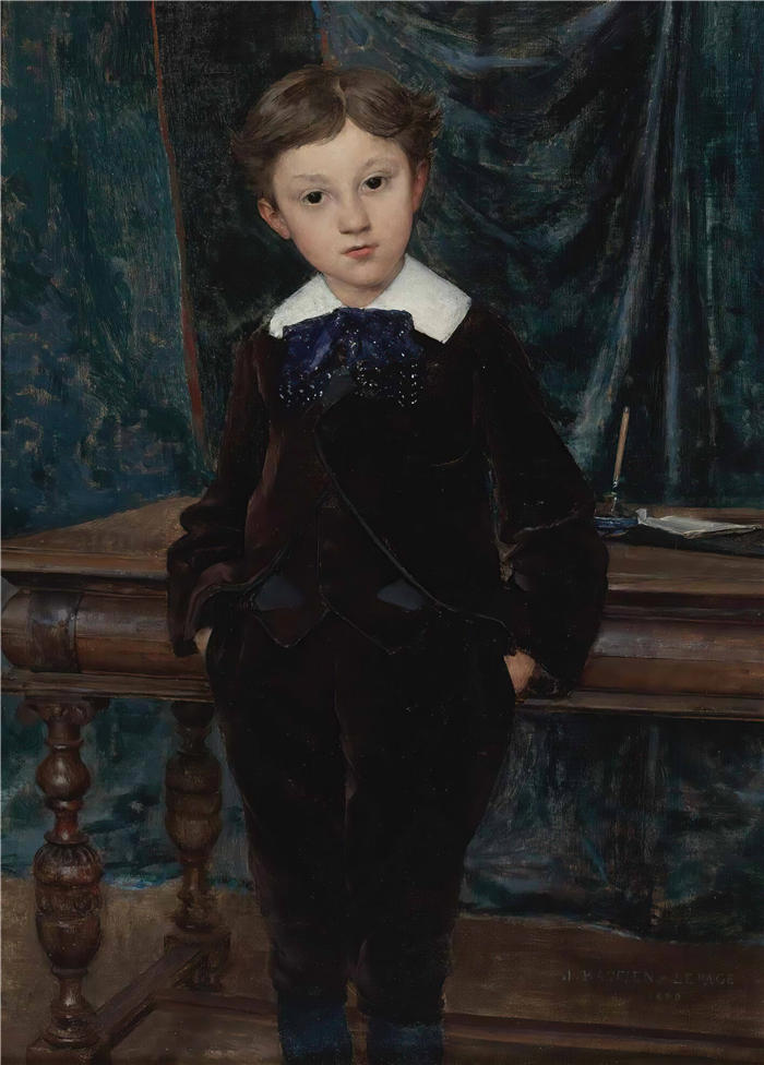 朱尔斯·巴斯蒂安-勒佩奇 (Jules Bastien Lepage,法国画家)高清作品-《小领主》