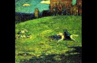 康定斯基作品欣赏《1903青骑士 》