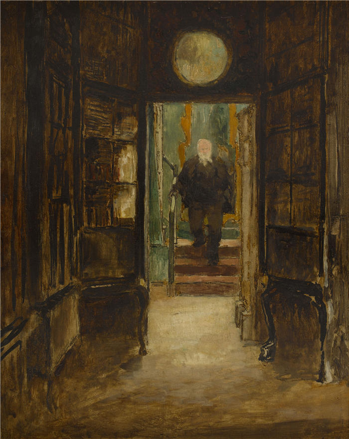 乔治·雨果（Georges Hugo，法国画家）高清作品-《维克多·雨果后裔》