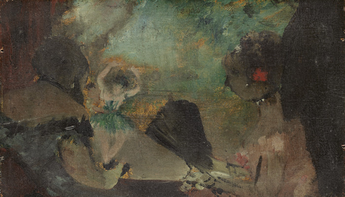 埃德加·德加（Edgar Degas）高清作品–日志（约 1883 年）