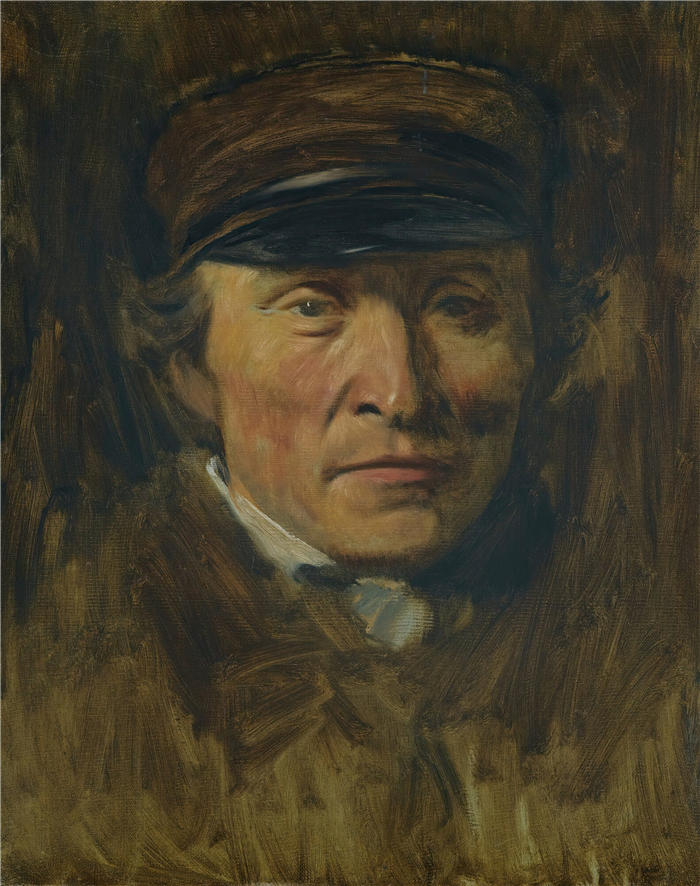 埃德加·德加(Edgar Degas,法国画家)高清作品-杰罗姆·奥托兹(约 1875-1877 年)