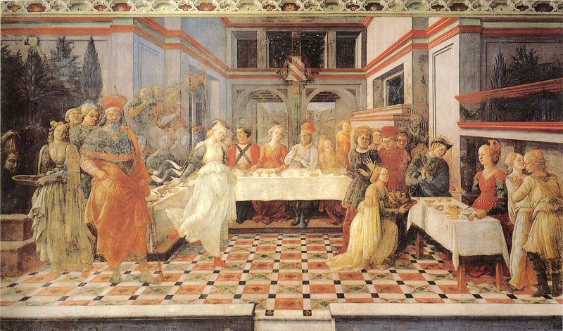 利皮作品欣赏:《埃洛特的欢宴》