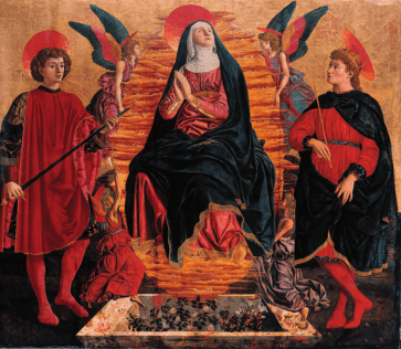 卡斯塔尼奥:《圣母升天与圣人米尼亚托・米利亚诺》