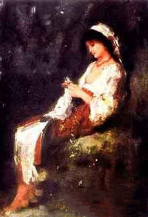 尼古拉・格里高莱斯库作品欣赏:《期待》