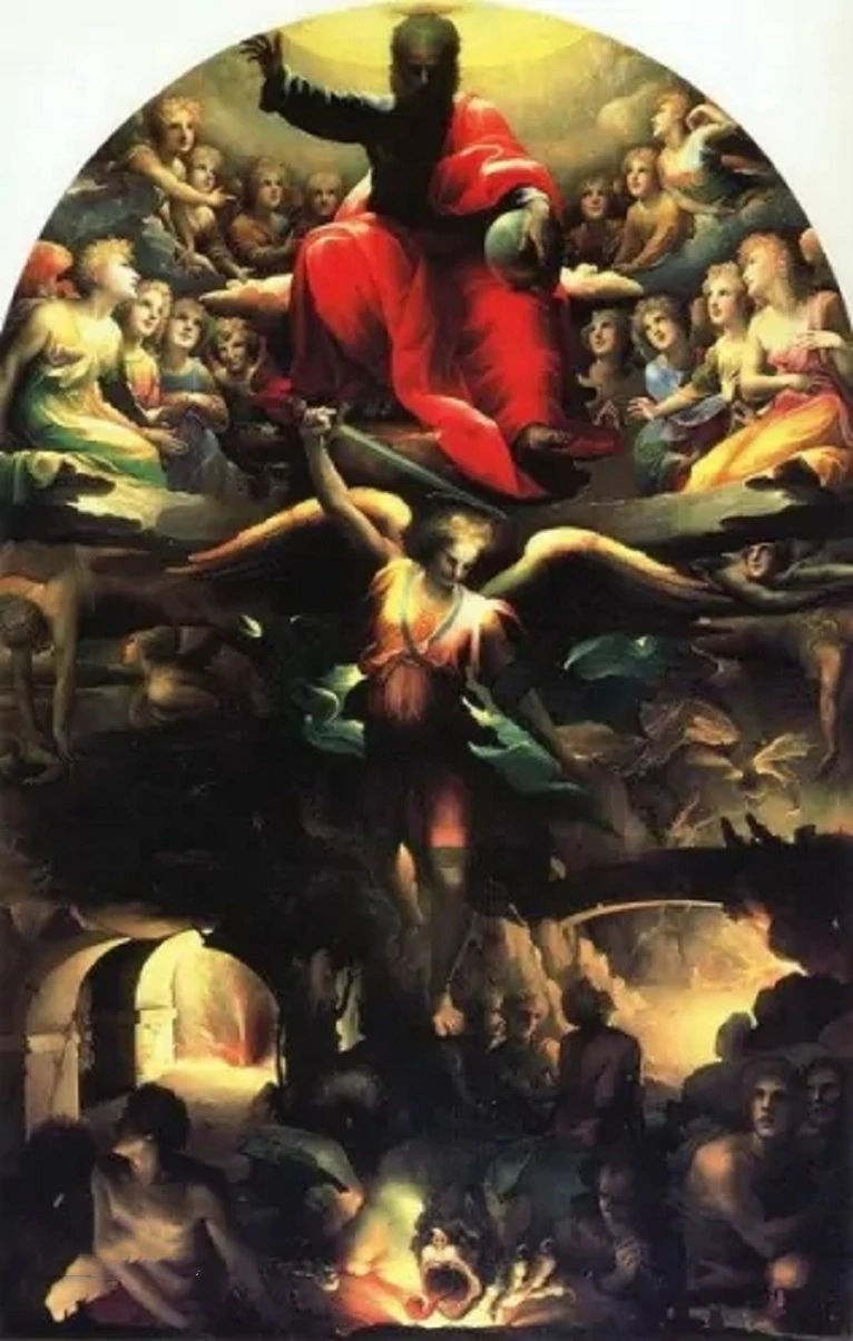 <a href=https://www.kuhw.com/e/tags/?tagname=%E5%A4%9A%E6%A2%85%E5%B0%BC%E7%A7%91.%E8%B4%9D%E5%8D%A1%E5%AF%8C%E7%B1%B3 target=_blank class=infotextkey>贝卡富米</a>作品欣赏:《米盖勒大天使驱逐叛逆天使》