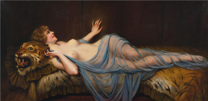 弗朗索瓦·马丁-卡维尔（François Martin-Kavel，法国画家）作品-女人