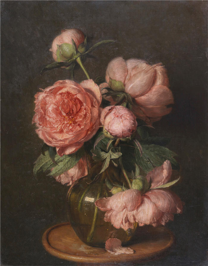 爱德华·冯·格鲁茨纳 ( Eduard von Grützner，德国画家 )高清作品-《普芬斯特罗森 (1902)》