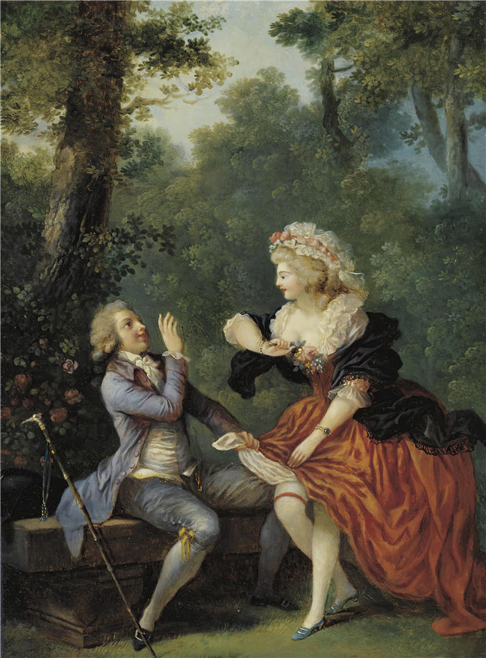 让-弗雷德里克·沙尔（Jean-Frédéric Sc​​hall，法国画家）高清作品-《抵抗运动》