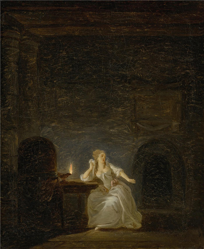 让-弗雷德里克·沙尔（Jean-Frédéric Sc​​hall，法国画家）高清作品-《拉维斯塔的折磨》