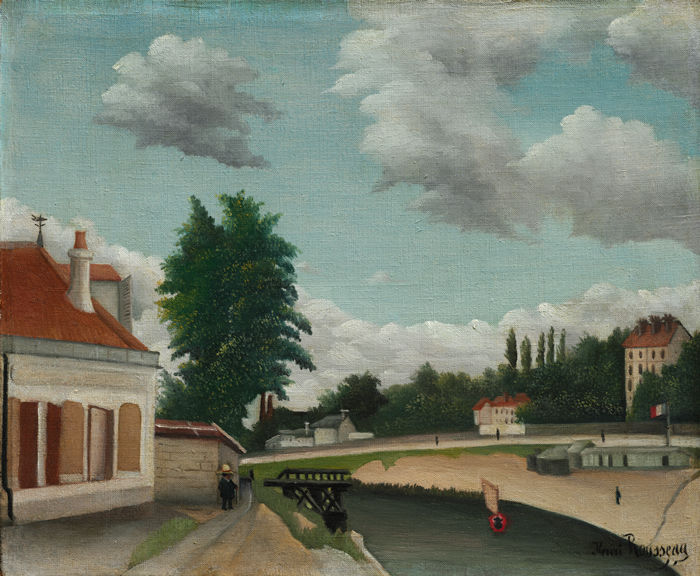 亨利·卢梭（Henri Rousseau）-巴黎郊区