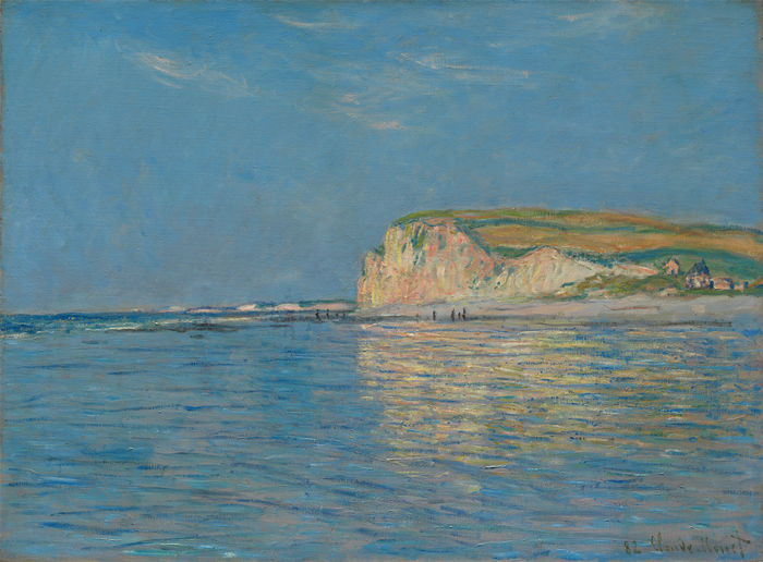 克洛德·莫奈(Claude Monet)作品-Pourville 的退潮,靠近 Dieppe,1882 年