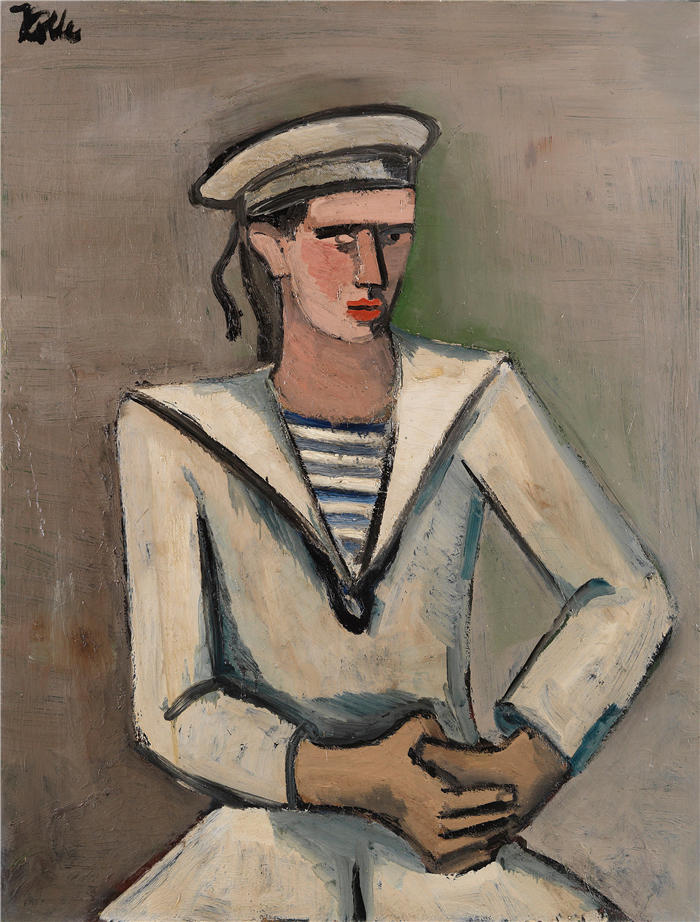 赫尔穆特·科勒 (Helmut Kolle，德国画家)高清作品-《马特洛 (1928-1930)》